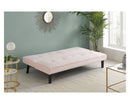 AURORA SOFA BED BLUSH PINK
