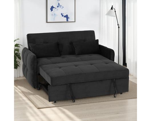 Chelsea Sofa Bed - Black Fabric