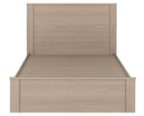 PARIS 4'6" BED - SMOKED ASH EFFECT