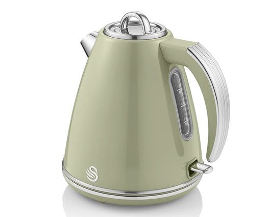 Swan 1.5L Retro Jug Kettle Green