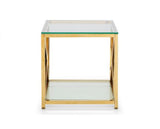 Madison Lamp Table - Gold