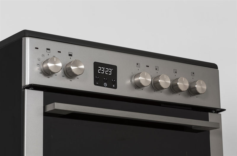 C60CDOS Creda Silver 60cm Ceramic Double