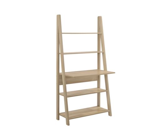 Tall Ladder Desk-Oak