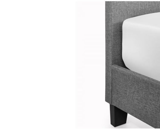 Merida Double Bed - Grey