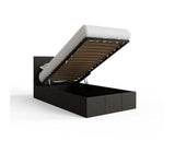 Single End Lift Ottoman Bed-Grey