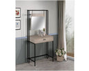 Zulu Dressing Table with Mirror-Ash Oak