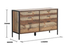 Horton 6 Drawer Chest