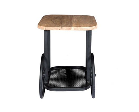 Craft Wheel End Table