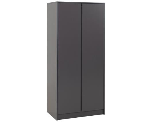 MALVERN 2 DOOR WARDROBE - GREY