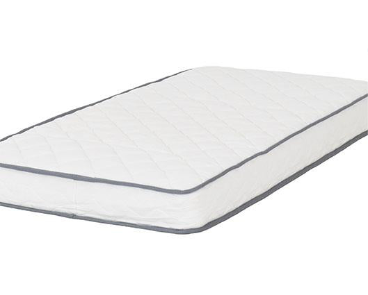 YASMIN 3' ROLL UP MATTRESS 18CM (BONNEL SPRING) - WHITE