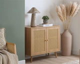 Croxley Rattan 2 Door Sideboard - Oak