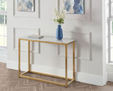 Scarlett Console Table - Gold