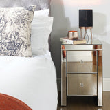 Saxen 2 Drawer Bedside