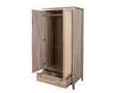 Willow 2 Door 1 Drawer Wardrobe