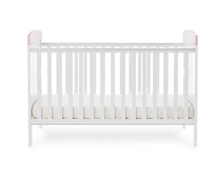 Grace Inspire Cot Bed + Fibre Mattress - Unicorn