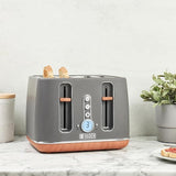 Haden Dorchester 4 Slice Toaster Grey