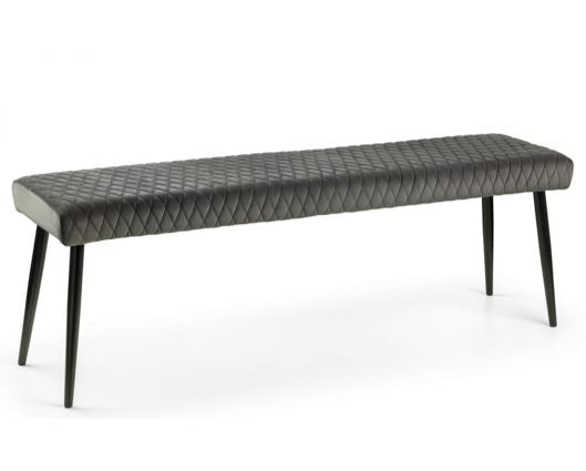 Leena Low Bench-Grey