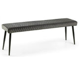 Leena Low Bench-Grey