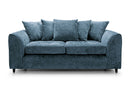 Heidi 3 Seater Sofa - Dark Blue