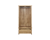 Hounslow 2 Door 1 Drawer Wardrobe- Oak