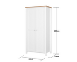 Shannon 2 Door Wardrobe