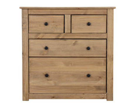 Pike 2+2 Drawer Chest