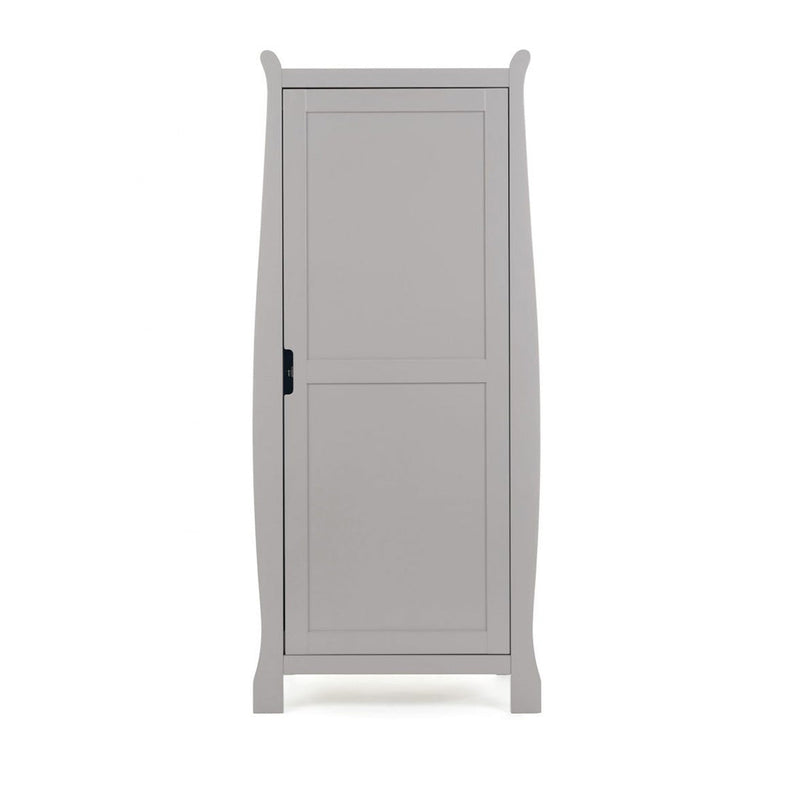 Seren Single Wardrobe-Warm Grey