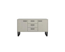 Telv Medium Sideboard with 2 Door, 3 Drawers-Grey