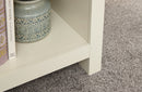 Lachlan Side Table with Shelf- Cream