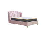 Lottie Double Ottoman Bed - Pink