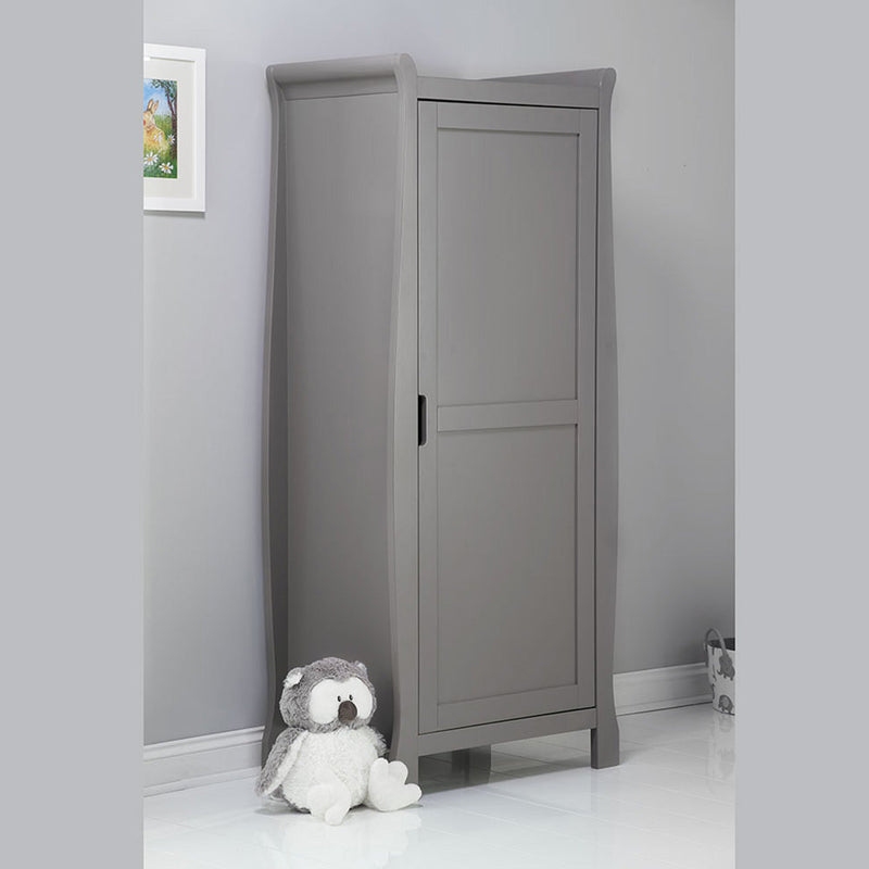 Seren Single Wardrobe-Taupe Grey