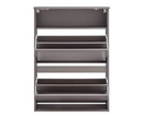 Graze Wall Hanging Two Tier Shoe Cabinet- Grey