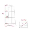 Dexter Low Bookcase with 3 Shelves