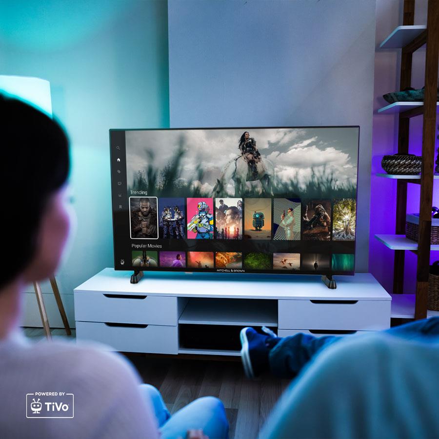 Mitchell & Brown 43" UHD Smart Tivo-Freely TV