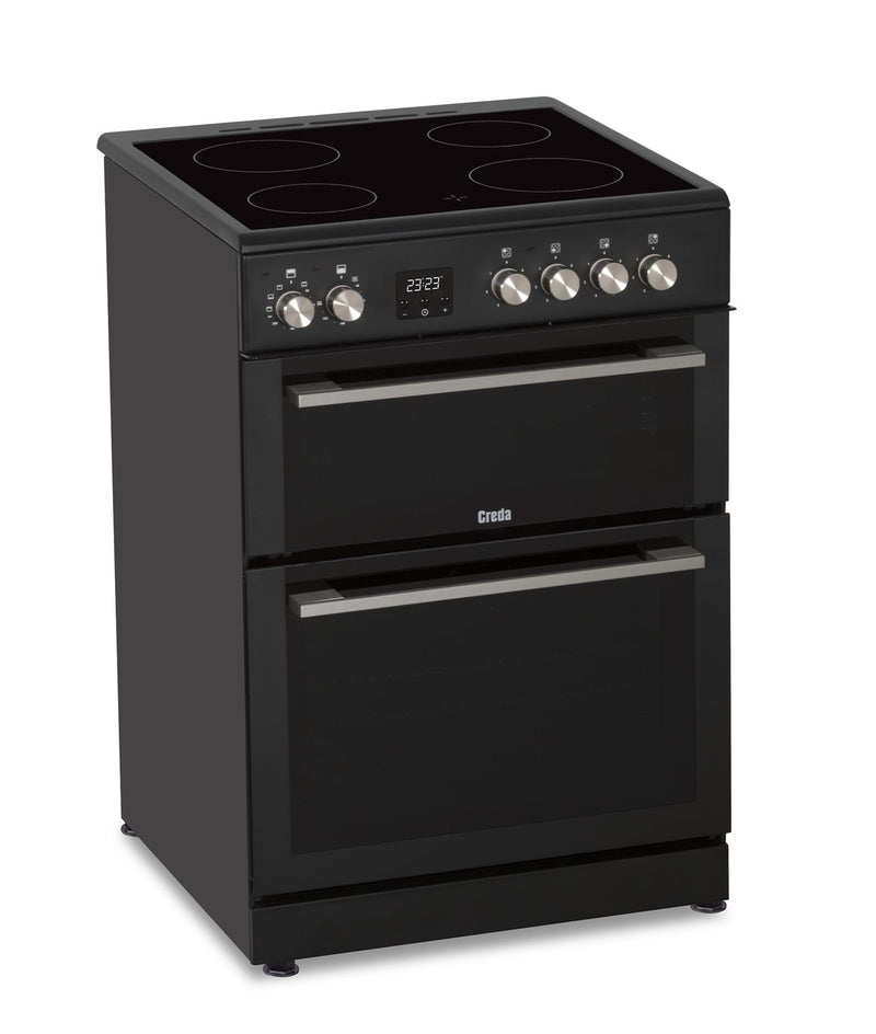 C60CDOA Creda Anthracite 60cm Ceramic Double