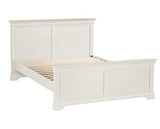 BORDEAUX 5' HIGH END BED - IVORY