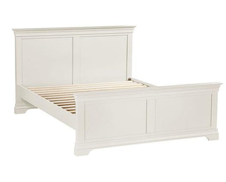 BORDEAUX 5' HIGH END BED - IVORY