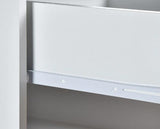 Highbury 1 Drawer Bedside - White