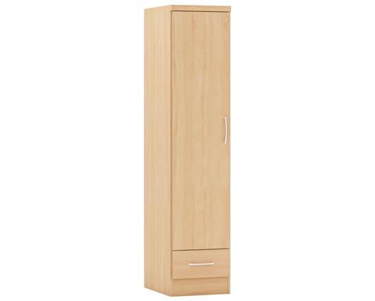 NEVADA 1 DOOR 1 DRAWER WARDROBE - SONOMA OAK EFFECT