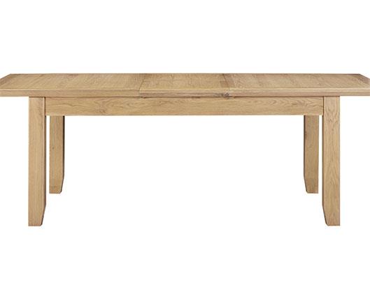 WINDSOR LARGE EXTENDING DINING TABLE - NATURAL OAK