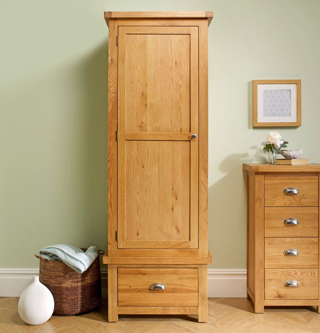 Winona 1 Door 1 Drawer Wardrobe