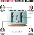 Haden Dorchester 4 Slice Toaster Sage