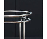 Cali Drinks Trolley- Silver