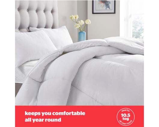 King - Silentnight Bounceback Duvet � 10.5 Tog
