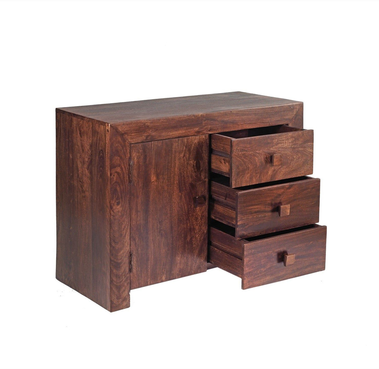 Sapeli 3 Drawer Sideboard