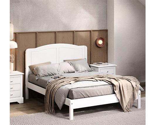 STRATFORD 4'6" BED - WHITE