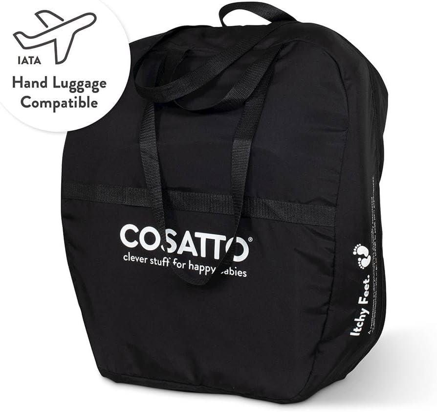 On the Go i-size Travel Car Seat - Itchy Feet Sky