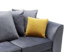 Chevelle 3 Seater Sofa - Dark Grey