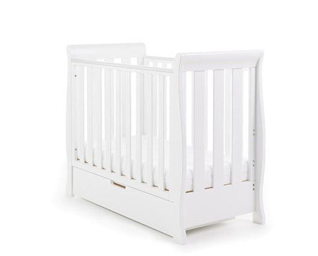 Stamford Space Saver Cot & Cot Top Changer - White
