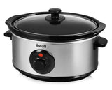 Swan 3.5L Slow Cooker Stainless Steel